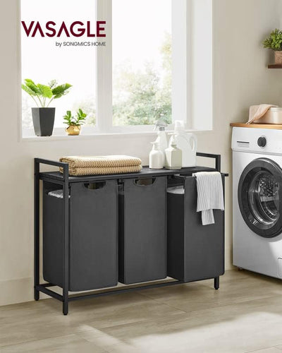 Vasagle 3 Pull-Out Laundry Basket