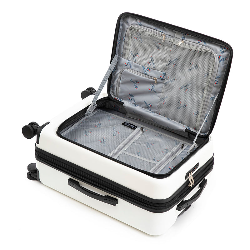 Luggage Suitcase Pro - White (Set of 3)
