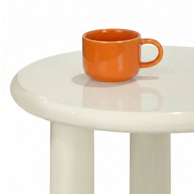 Alia Side Table - Milk White