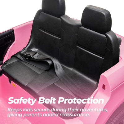 Kids Ride On SUV – Range Rover Evoque 12V Electric Car (Pink)