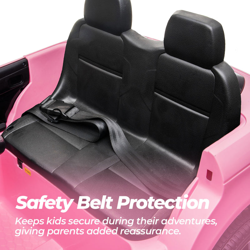 Kids Ride On SUV – Range Rover Evoque 12V Electric Car (Pink)