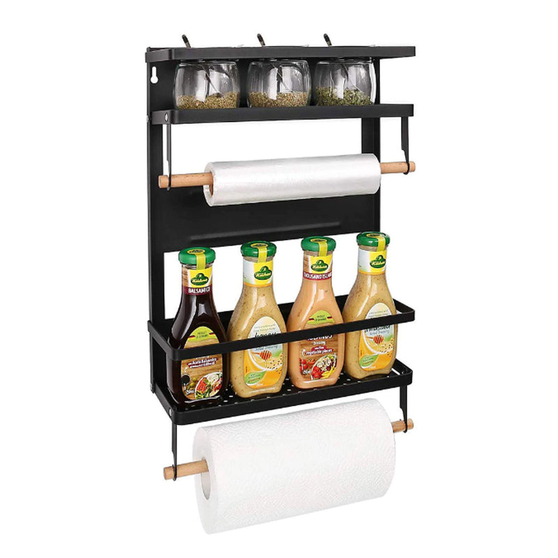 Magnetic Shelf Spice Rack Spice Organiser