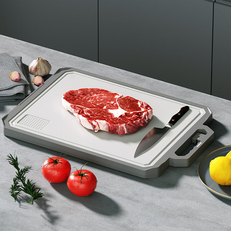 Reversible Cutting Board with Knife Sharpener