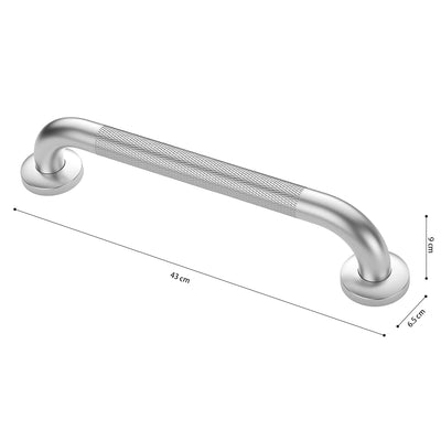 Heavy-Duty Bathroom Grab Bars (Set of 2)