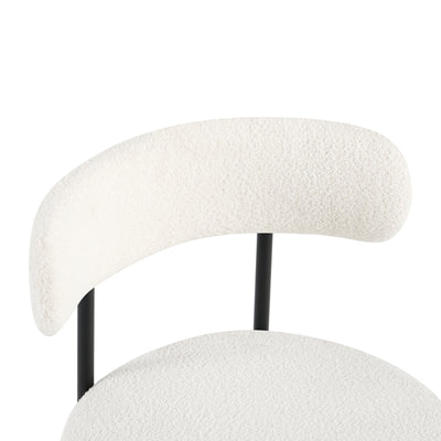 Clara Dining Chairs - White (Set of 2)