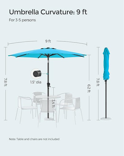 Patio Umbrella – Lake Blue