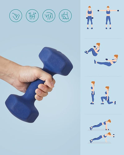 Dumbbell 4kg - Blue (Set of 2)
