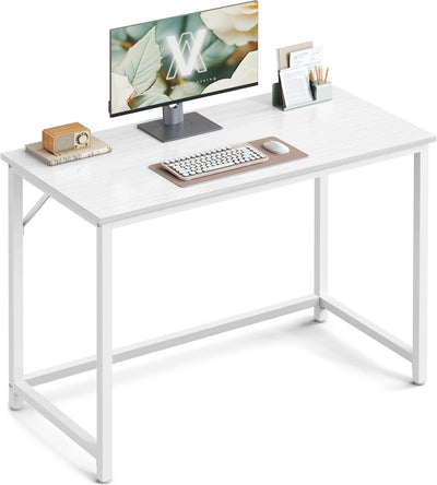 Study Office Computer Desk - White