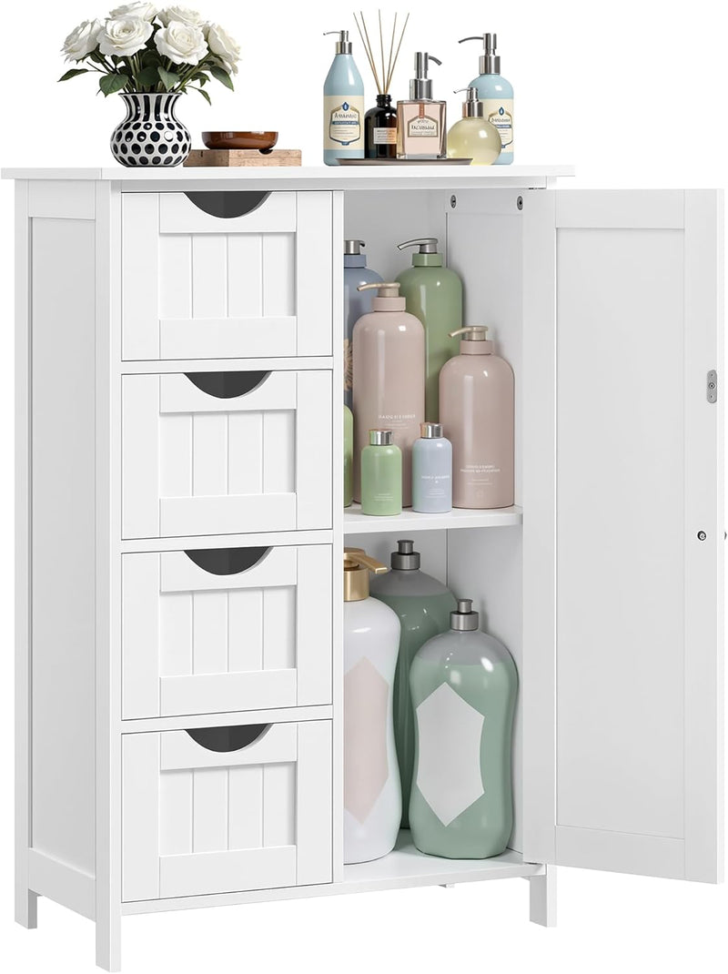 Bathroom Floor Storage Cabinet