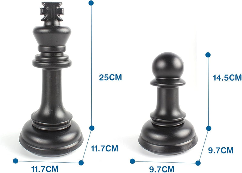 Jumbo Garden Chess – Outdoor Play Mat Included