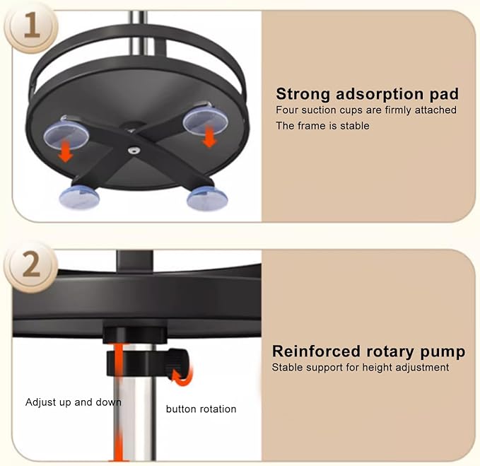 3-Tier Lazy Susan Turntable Organiser
