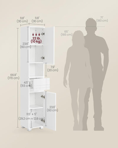 Tall Bathroom Cabinet