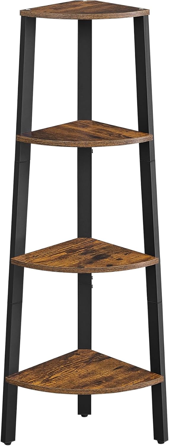4-Tier Corner Shelf Stand