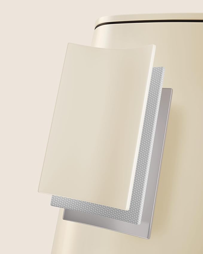 Kitchen Rubbish Bin 20L - Beige