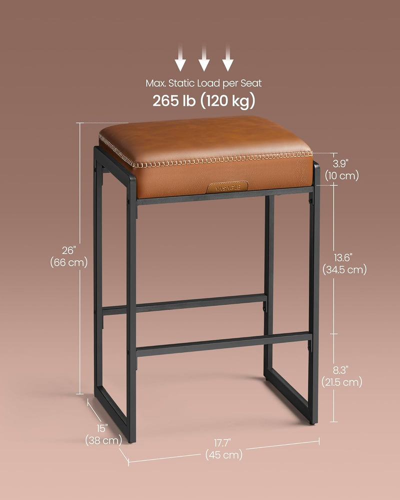 Counter Height Bar Stools (Set of 2)