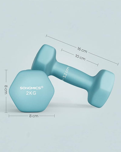 Dumbbell 2kg - Light Blue (Set of 2)