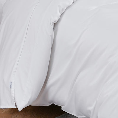 Bamboo Duvet Cover - White