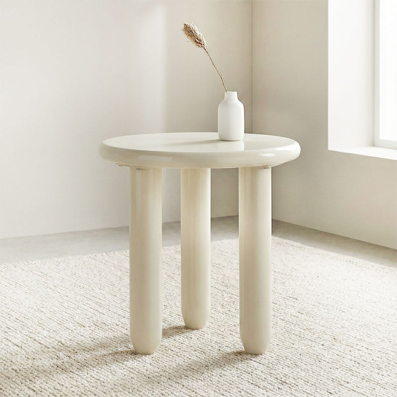 Alia Side Table - Milk White