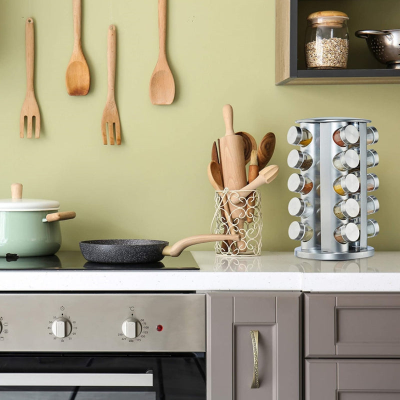 Stainless Steel Countertop Spice Rack