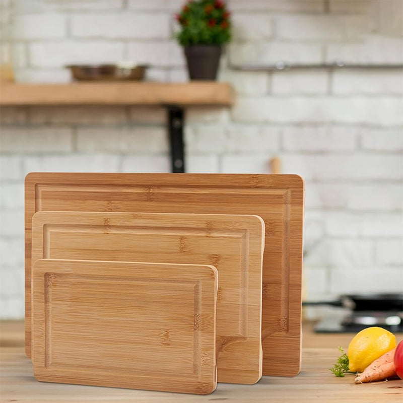 Bamboo Cutting Board (Set of 3)