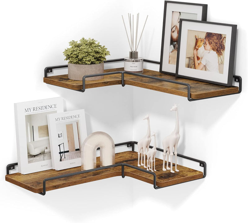 L-Shaped Floating Shelves (Set of 2)
