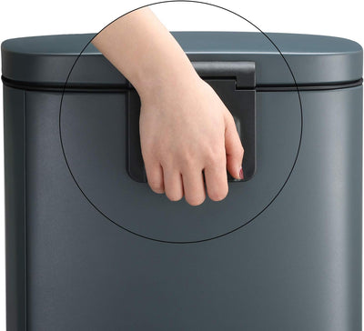 Kitchen Rubbish Bin 30L Grey