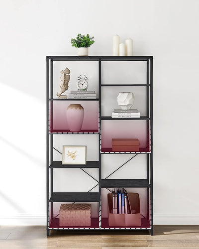 Vasagle Display Storage Rack Bookshelf - Black