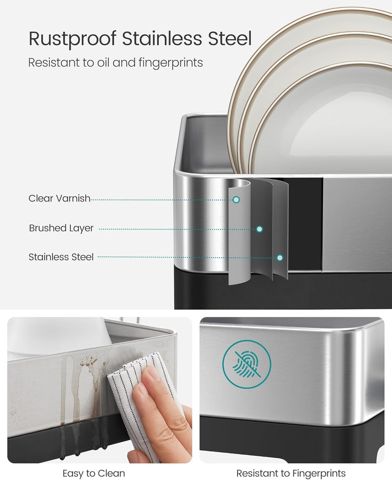 Stainless Steel Expandable Dish Rack