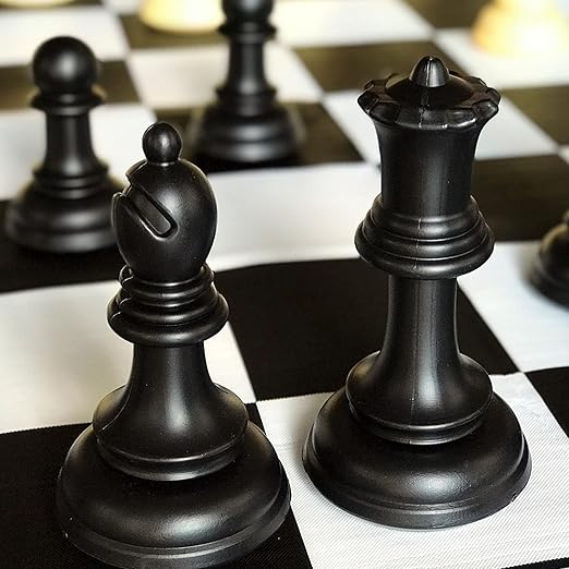 Jumbo Garden Chess – Outdoor Play Mat Included