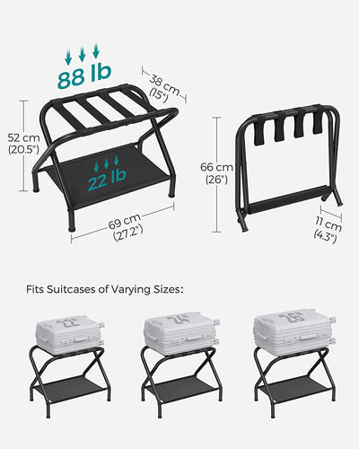 Luggage Racks (Set of 2)