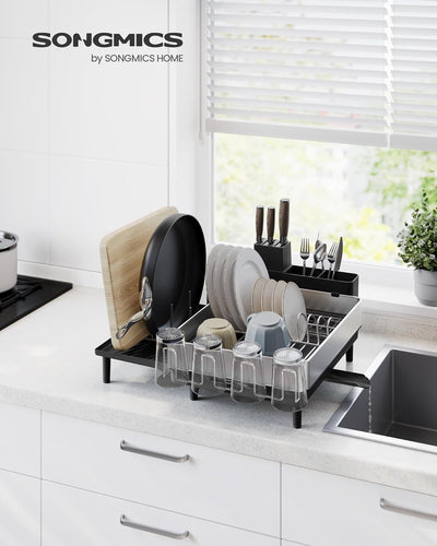 Stainless Steel Expandable Dish Rack