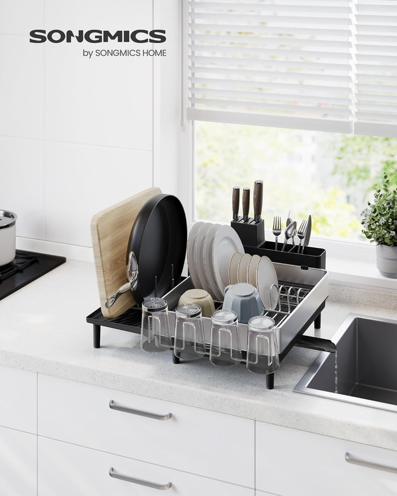 Stainless Steel Expandable Dish Rack