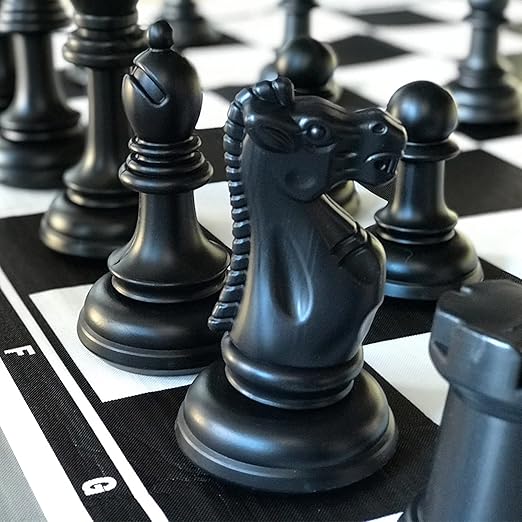 Jumbo Garden Chess – Outdoor Play Mat Included