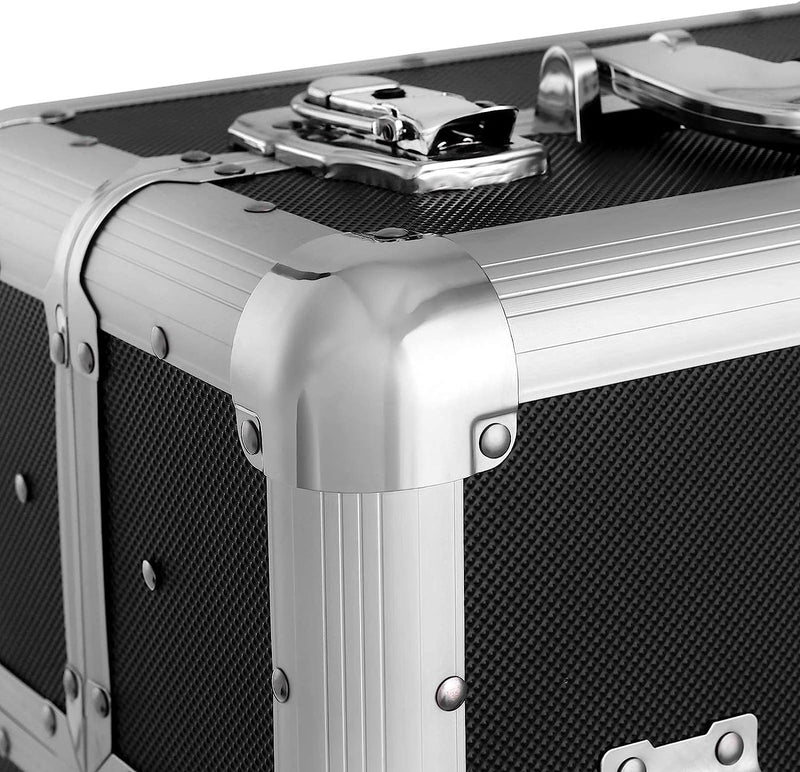 Aluminium Cosmetics Case with Carry Strap