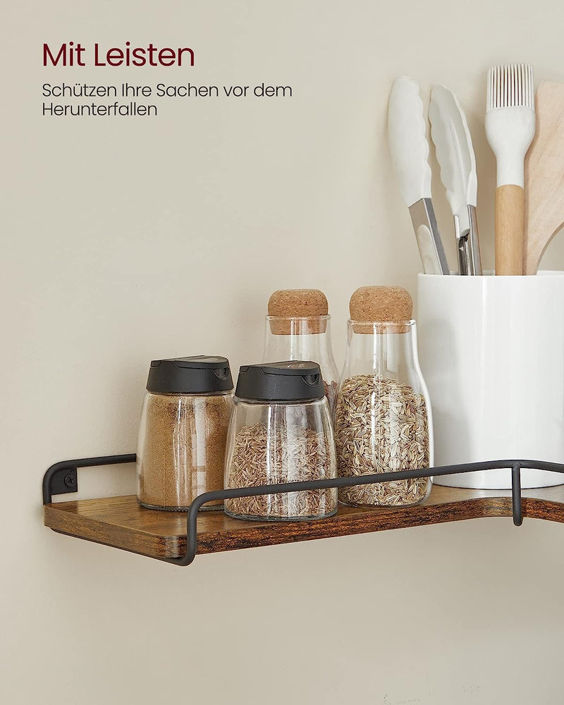 L-Shaped Floating Shelves (Set of 2)