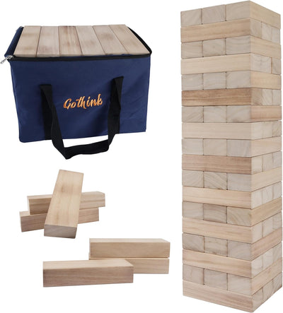 Giant Wooden Tumble Tower – Classic 54 Block Set