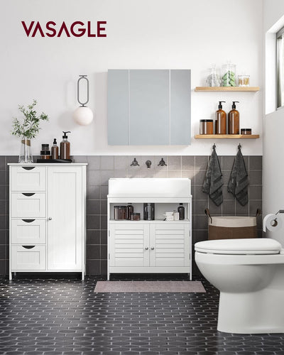 Bathroom Floor Storage Cabinet