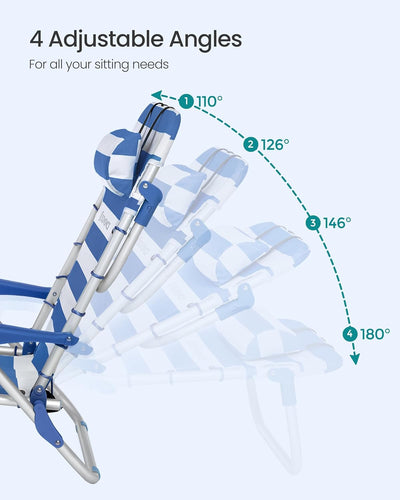 Folding Outdoor Beach & Camping Chair