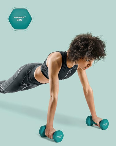 Dumbbell 3kg - Green (Set of 2)