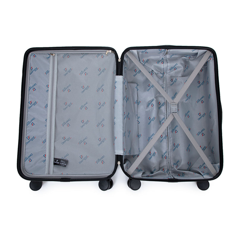Luggage Suitcase - White (Set of 3)