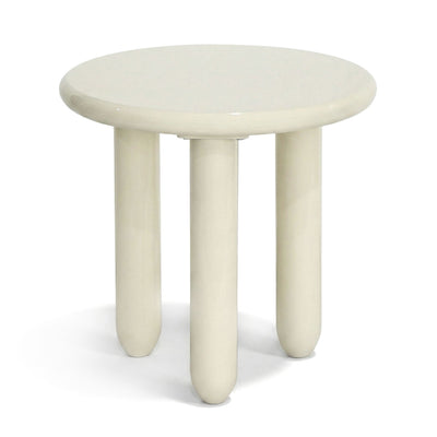 Alia Side Table - Milk White
