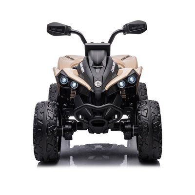 Kids Ride On Quad – Can-Am Renegade 24V Electric ATV (Khaki)