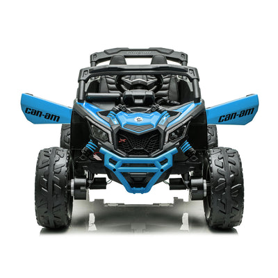 Kids Ride On UTV – Can-Am Maverick 24V Electric Car (Blue)