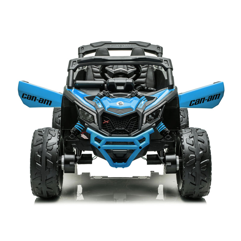 Kids Ride On UTV – Can-Am Maverick 24V Electric Car (Blue)