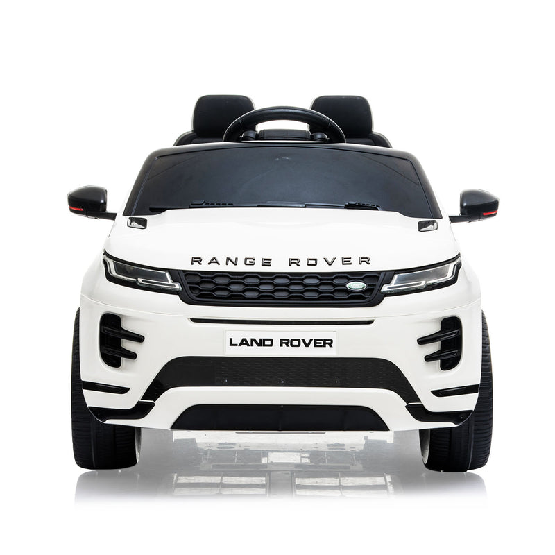 Kids Ride On SUV – Range Rover Evoque 12V Electric Car (White)