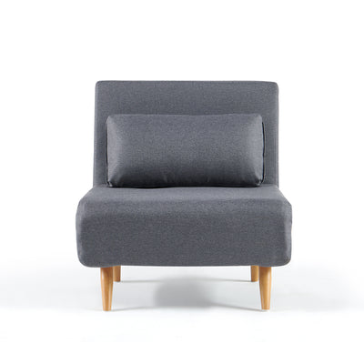 Serta Single Sofa Bed - Grey