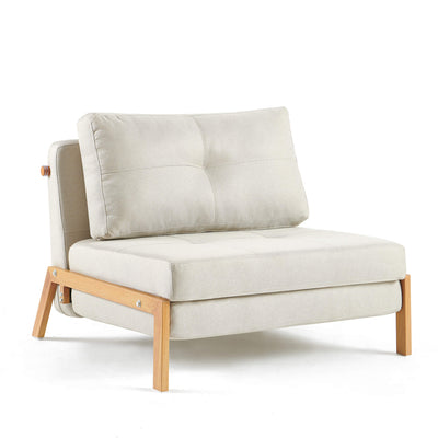 Clark Single Sofa Bed - Beige
