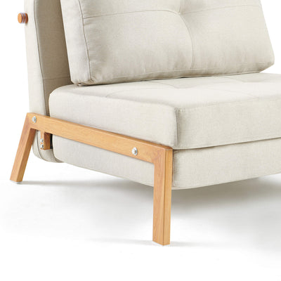 Clark Single Sofa Bed - Beige
