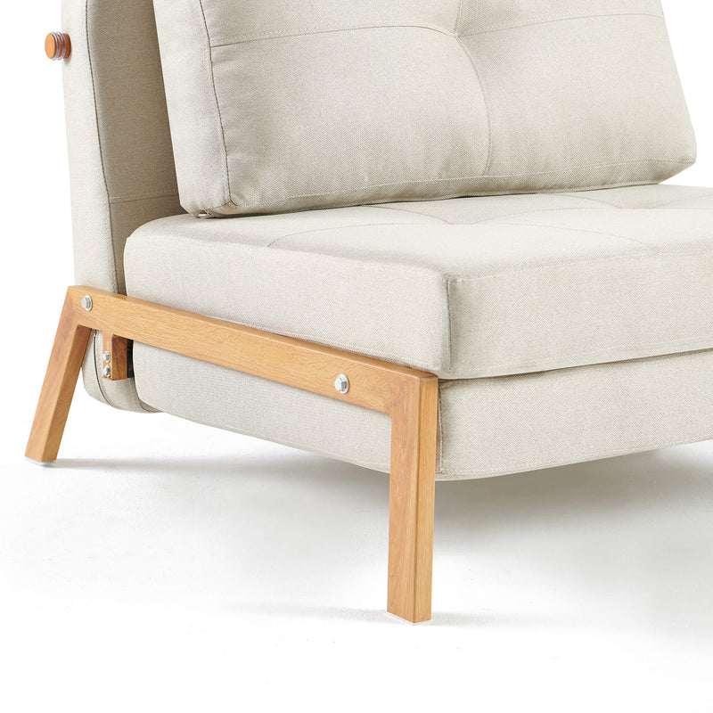 Clark Single Sofa Bed - Beige