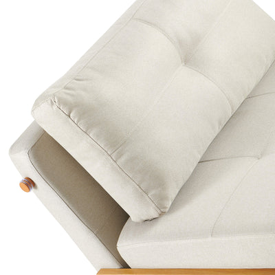 Clark Single Sofa Bed - Beige
